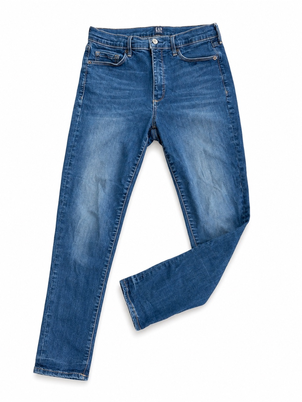 GAP True Skinny Jeans Women’s Size 6/28 Regular Medium Wash Stretch Denim